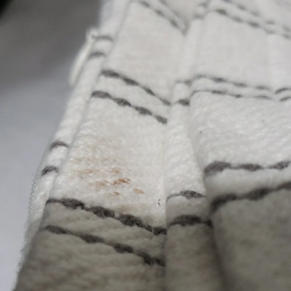 ARTISTIC Accents Stitch‎ Design Striped White and Gray Throw Pillow Cover (4)